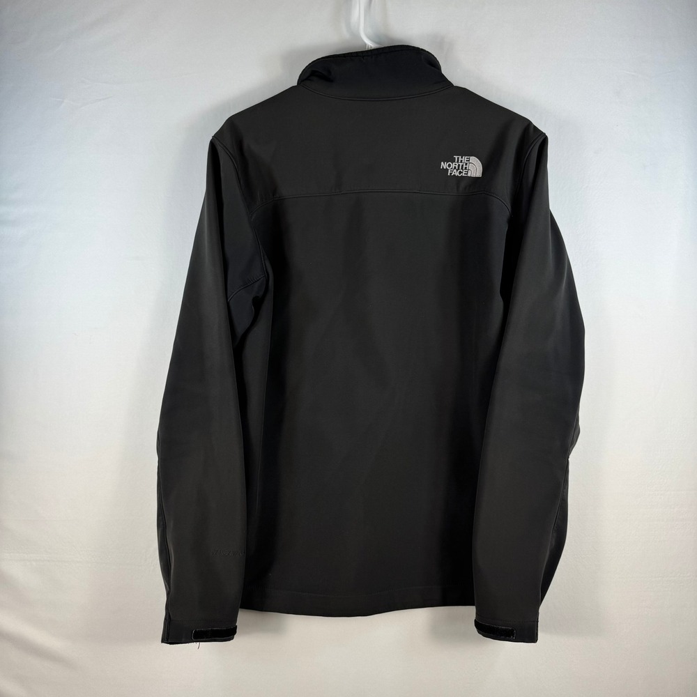 The North Face Apex Bionic Softshell Jacket Mens Small Black WindWall Full Zip - Picture 2 of 10